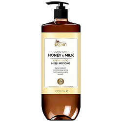 Крем-мыло жидкое EcoLan Мед-молоко, ПЭТ с дозатором, 1000 г