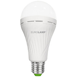 Лампа LED із акумулятором EUROLAMP, А70, Е27, 10 Вт, біле світло