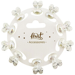 Набор крабов для волос пластиковые фигурные, 10 шт.