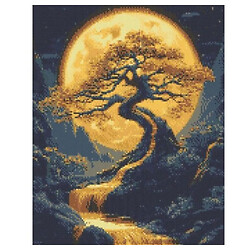 Алмазная мозаика "Магическое дерево", 40х50 см, Origami