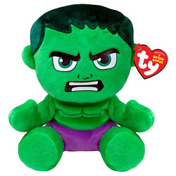 Детская игрушка мягкая "Marvel Халк", 15 см, Ty