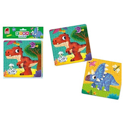 М'які пазли 2в1 "Foam Puzzle: Динозаври", Vladi Toys