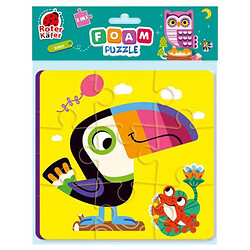 М'які пазли 2в1 "Foam Puzzle: Птахи", Vladi Toys