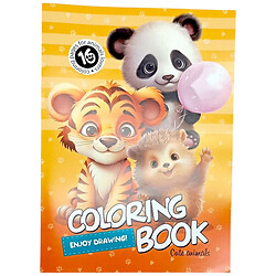 Розмальовка "CUTE ANIMALS", 210х297 мм, Art Studio Of Happiness