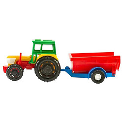 Трактор с прицепом, Wader