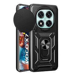 Чехол (накладка) Xiaomi Poco X7 / Redmi Note 14 Pro 5G, BeCover Military, Черный