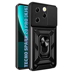 Чехол (накладка) Tecno Spark 20 Pro, BeCover Military, Черный