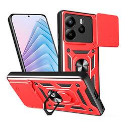 Чохол (накладка) Xiaomi Poco M7 Pro 5G / Redmi Note 14 5G, BeCover Military, Червоний