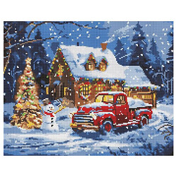 Алмазна мозаїка "Новорічні чудеса", 40х50см, Ідейка