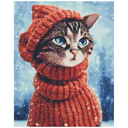 Алмазна мозаїка "Дивовижна киса", Ідейка