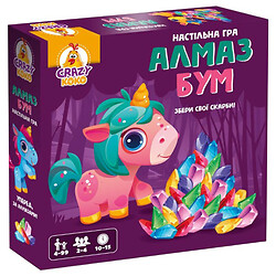 Гра настільна, маршрутна "Алмаз бум. Єдиноріжки", Vladi Toys