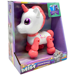 Інтерактивна тварина "Мій улюбленець, ЄДИНОРІГ", сенсорний датчик, підсвічування, пісні та фрази, ходить, Wtoys