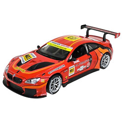 Машинка металлическая BMW M6 GT3, свет, звук, откр. дверь, капот, АвтоЕксперт