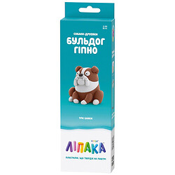 Набір самотвердільного пластиліну "СОБАКИ-ДРУЗІ: БУЛЬДОГ ГІПНО", Lipaka