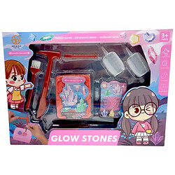 Розкопки "Кристали", інструменти, гіпсовий брикет, в коробці, SEN QI NUO TOYS