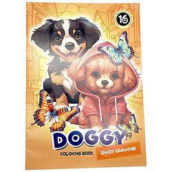 Розмальовка "DOGGY", 210х297 мм, ВИД1, Art Studio Of Happiness
