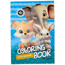 Розмальовка "CUTE ANIMALS", 210х297 мм, Art Studio Of Happiness
