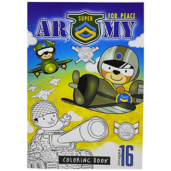 Раскраска "SUPER ARMY", 210х297 мм, Art Studio Of Happiness