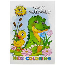 Розфарбовка "BABY ANIMALS", 210х297 мм, Art Studio Of Happiness