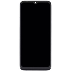 Дисплей (екран) Tecno Spark Go 2020, High quality, З сенсорним склом, Без рамки, Чорний