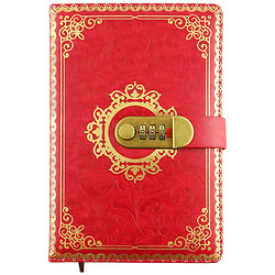 Блокнот А5 на кодовом замке с узором, 112 листов