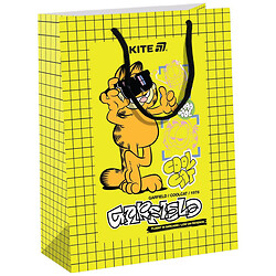 Пакет подарочный бумажный KITE Garfield, 18х24 см