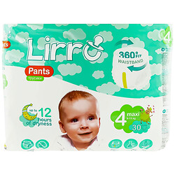 Підгузки-трусики дитячі Lirro, 4", 9-15 кг