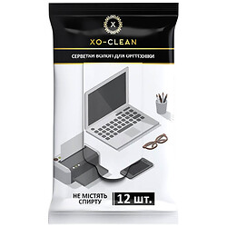 Серветки вологі для догляду за оргтехнікою XоKо XO-Clean