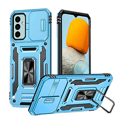 Чехол (накладка) Samsung A175 Galaxy A17 4G, Epik Camshield Army Ring, Light Blue, Голубой