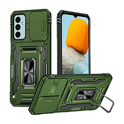 Чехол (накладка) Samsung A175 Galaxy A17 4G, Epik Camshield Army Ring, Army Green, Оливковый