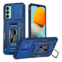 Чохол (накладка) Samsung A175 Galaxy A17 4G, Epik Camshield Army Ring, Navy, Синій