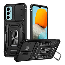 Чохол (накладка) Samsung A175 Galaxy A17 4G, Epik Camshield Army Ring, Чорний