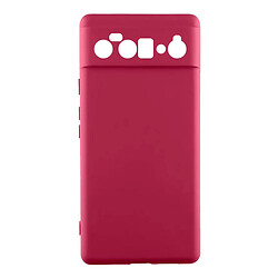 Чехол (накладка) Google Pixel 6 Pro, GETMAN Liquid Silk, Marsala, Бордовый