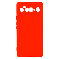 Чехол (накладка) Google Pixel 6 Pro, GETMAN Liquid Silk, Красный