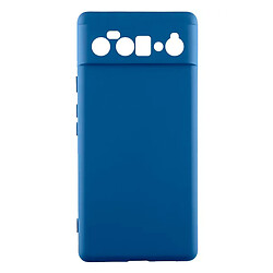 Чехол (накладка) Google Pixel 6 Pro, GETMAN Liquid Silk, Navy Blue, Синий