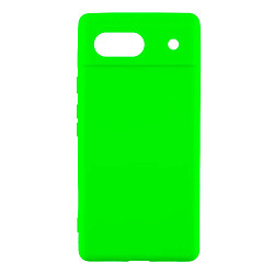 Чехол (накладка) Google Pixel 6, GETMAN Liquid Silk, Neon Green, Салатовый