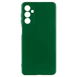 Чехол (накладка) Samsung A245 Galaxy A24 / M346 Galaxy M34 5G, GETMAN Liquid Silk, Dark Green, Зеленый