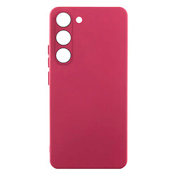 Чехол (накладка) Samsung S916 Galaxy S23 Plus, GETMAN Liquid Silk, Marsala, Бордовый