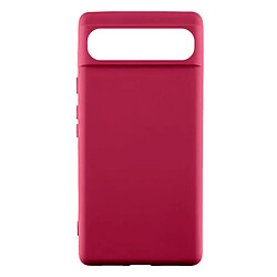 Чехол (накладка) Google Pixel 7a, GETMAN Liquid Silk, Marsala, Бордовый