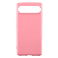 Чехол (накладка) Google Pixel 7a, GETMAN Liquid Silk, Розовый