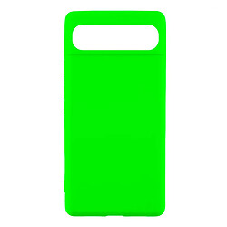 Чехол (накладка) Google Pixel 7a, GETMAN Liquid Silk, Neon Green, Салатовый