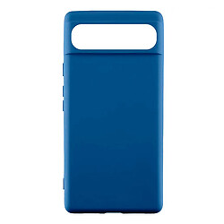 Чехол (накладка) Google Pixel 7a, GETMAN Liquid Silk, Navy Blue, Синий