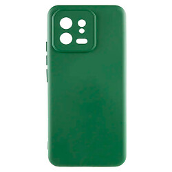 Чехол (накладка) Xiaomi 13 Pro, GETMAN Liquid Silk, Dark Green, Зеленый