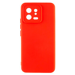 Чехол (накладка) Xiaomi 13, GETMAN Liquid Silk, Красный