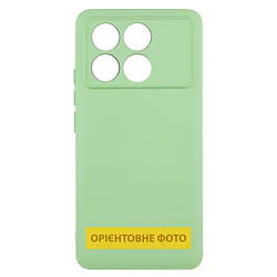 Чохол (накладка) Xiaomi Poco X6 / Redmi Note 13 Pro 5G, GETMAN Liquid Silk, Pistachio, Зелений