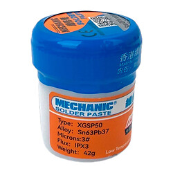 Паяльная паста Mechanic XGSP50, 42 гр.