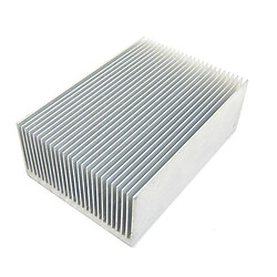Радиатор ребристый алюминиевый RAD-100x69x36-SILVER