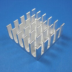 Радіатор голчастий RAD-22x22x10-SILVER