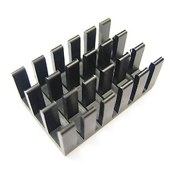 Радіатор голчастий RAD-25x16x10-BLACK