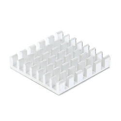 Радиатор игольчатый RAD-25x25x5-SILVER